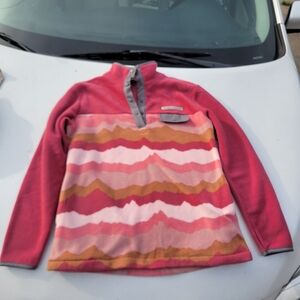 Simply Southern Pink Fleece Pullover